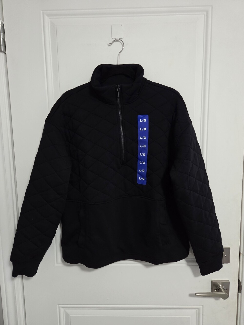 NWT - Tilley Women's Quarter Zip Quilted Sweatshirt - Size L